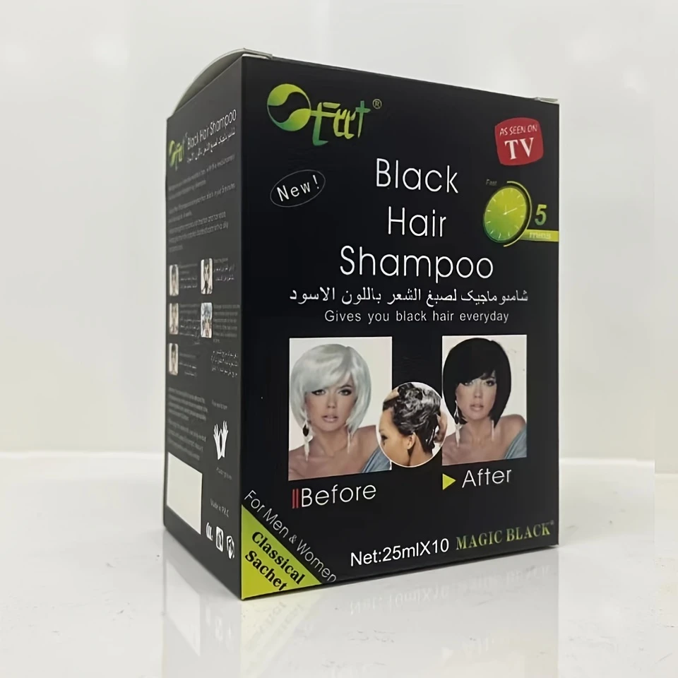 Miniatura 5 de SHAMPOO ANTICANAS BLACK HAIR